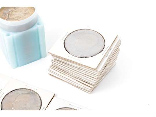 $28.50 In Eisenhower Half Dollars