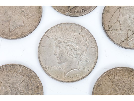 Fourteen Peace Dollars, 1922-1935