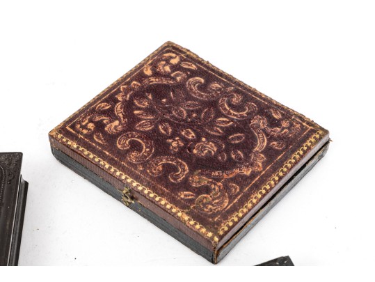 Three Antique Daguerrotype Photos