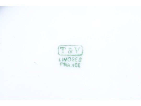 Two Limoges Hand Painted Plates