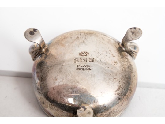 Lot Of Sterling And Glass Salts Dishes