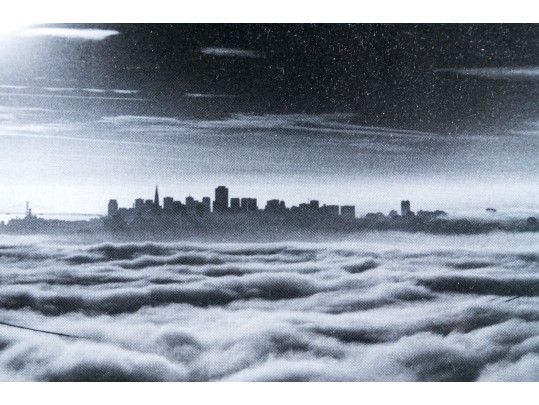 Black And White 'San Francisco Sunrise' Photo, Framed