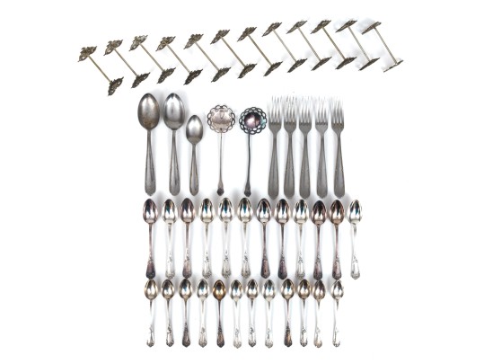 Collection Of Silver Plated Table Wear 