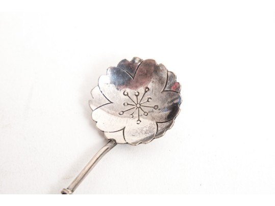 Twelve Handsome 950 Silver Coffee Spoons