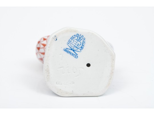 Herend Hand Painted Miniature Pelican