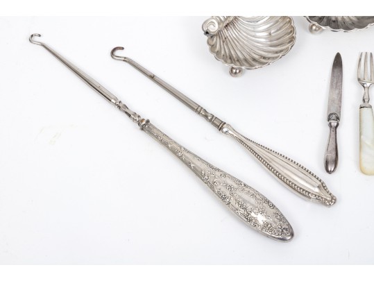 Collection Of Sterling Silver Items, 4.93 Ozt.