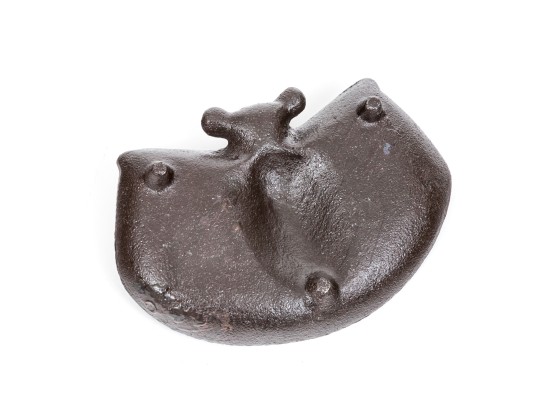 Demorast Bicycles Fabulous Vintage Advertising Cast Iron Bat Motif Pin Tray