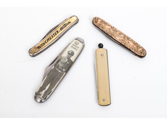 Lot Of Four Vintage Pocket Knifes