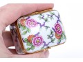 Vintage Limoges Floral Painted Box