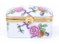 Vintage Limoges Floral Painted Box