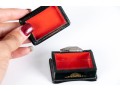 Small Black Hand Painted Lacquered Russian Box