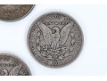 Four Morgan Silver Dollars