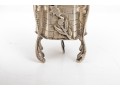 Sterling Miniature Chair, Shoe Pin Cushion And Judaica Spice Box, 2.79 Ozt.