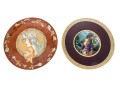 Two Limoges Hand Painted Plates