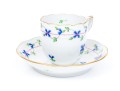 Herend 'Blue Garlend' Cup And Saucer