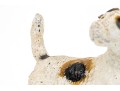 Hubley Charming Vintage 1930's Hand Painted Iron Standing Terrier Doorstop