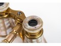 Lemaire Fi, Paris Beautiful Vintage Long Handle Mother-of-pearl Opera Glasses
