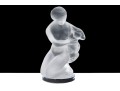 Lalique Lady With Lamb Figurine