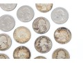 Twenty-Three Washington Quarter Dollars