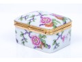 Vintage Limoges Floral Painted Box
