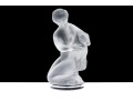 Lalique Lady With Lamb Figurine