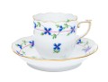 Herend 'Blue Garlend' Cup And Saucer