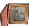 Three Antique Daguerrotype Photos