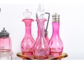 Cranberry Depression Glass Cruet Sets