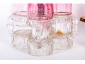 Cranberry Depression Glass Cruet Sets