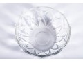 Antique Val St. Lambert Lead Crystal Serving Bowl