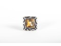Sterling Silver Citrine Stud Earrings