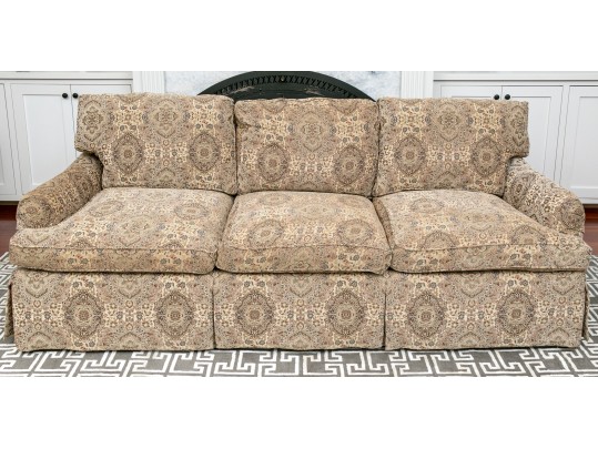 Handsome Custom Upholstered Sofa