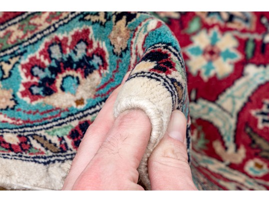 Handknotted Wool Carpet - For Restoration, 14'-3