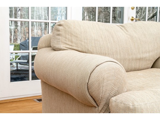 Pair Of Century Upholstered Club Chairs