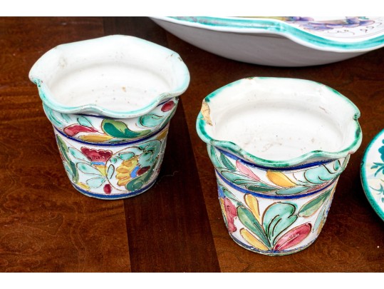 Collection Of Italian & French Ceramic Serving Wares