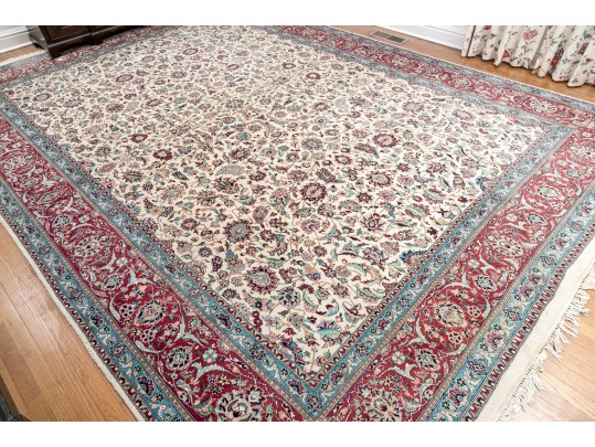 Handknotted Wool Carpet - For Restoration, 14'-3