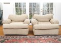 Pair Of Century Upholstered Club Chairs
