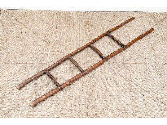 Antique Asian Wood Ladder