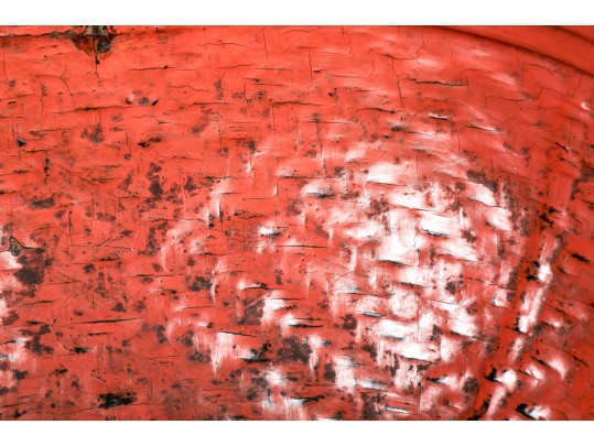 Asian Lacquered Woven Bowl