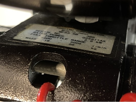 Vintage Tohatsu Four Stroke 3.5 Outboard Motor