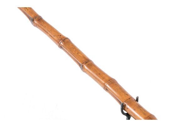 South Asian Decorated Bamboo Shaft On Stand