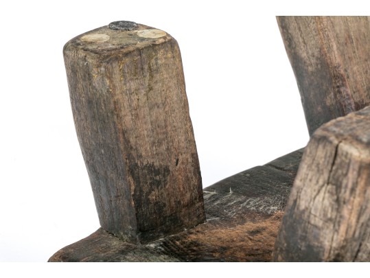 Antique Asian Wood Stool