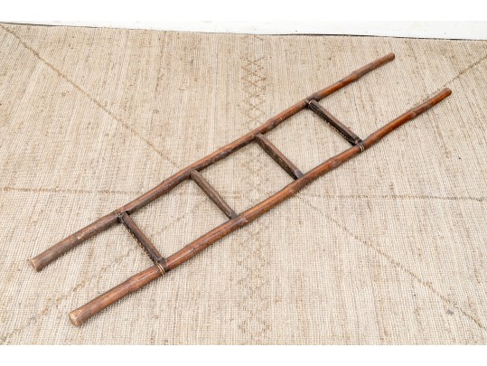 Antique Asian Wood Ladder