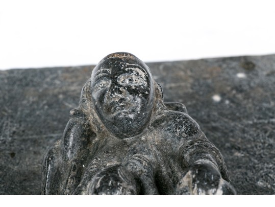 Asian Stone Figural Relief Plaque