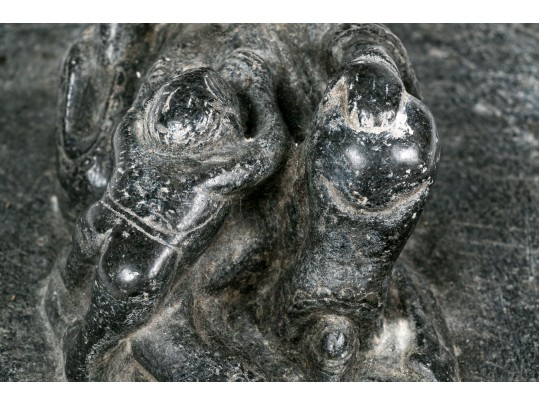 Asian Stone Figural Relief Plaque