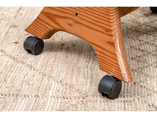 Mobile Woden Ergonomic Kneeling Chair