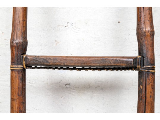 Antique Asian Wood Ladder