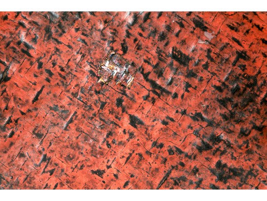 Asian Lacquered Woven Bowl