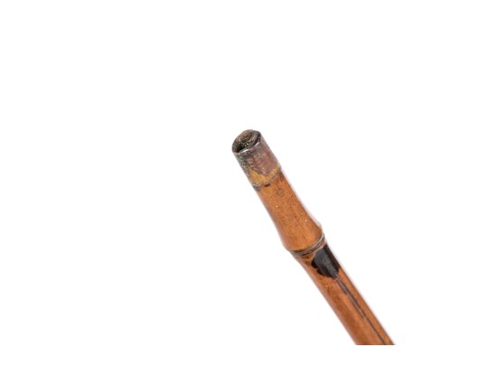 South Asian Decorated Bamboo Shaft On Stand