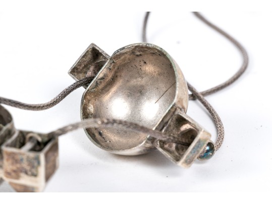 Indian Silver Lingam Box 